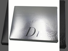 Het Masker Verpakkend Vakje van het schoonheids Kosmetisch Gezicht Metaal Zilveren Kleurendocument