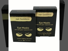 Gouden Hoge Glanzende Vouwbare Document Vakje Folie het Stempelen Oppervlakte