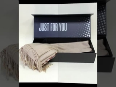 Zwarte Vlakke de Folie van de de Dozendouane van Kartonmailer Zilveren het Stempelen Oppervlakte