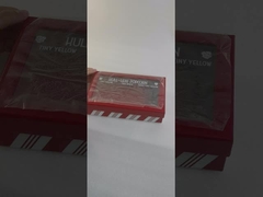 Ribbon Accessoire Custom Logo Kleine kartonnen dozen Cosmetische verpakkingsoplossing met helder raam