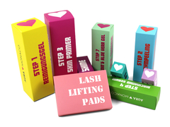 Koosmetische dozen met gemengde kleuren