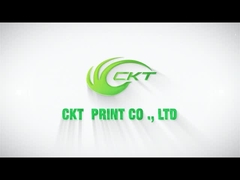 Kleine huidverzorging doos Zwarte afdruk en gouden folie met waterdicht oppervlak