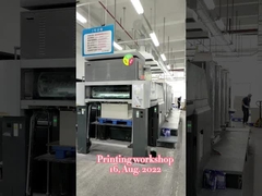 Het werkplaatsproces van op maat gemaakte afdrukken van verpakkingen uit de fabriek