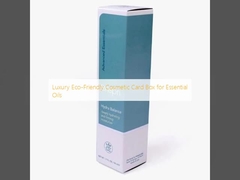 Luxe, milieuvriendelijke cosmetische doos voor etherische oliën