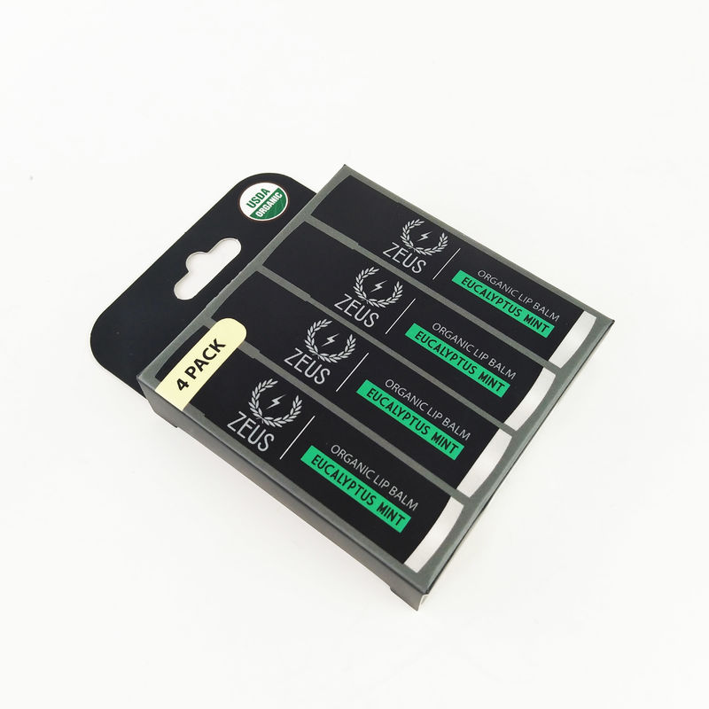 Kleine op maat gemaakte set Lipstick Pack Tube Packaging Boxes Printing With Hang Tag