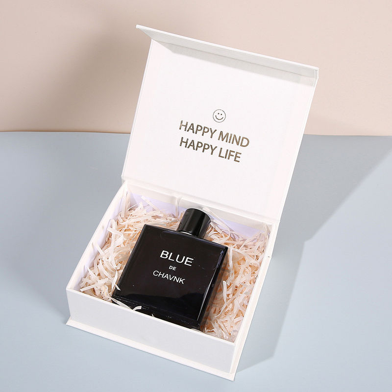 Gepersonaliseerde grootte milieuvriendelijke kartonnen doos voor verpakking van parfum-cosmetische containers
