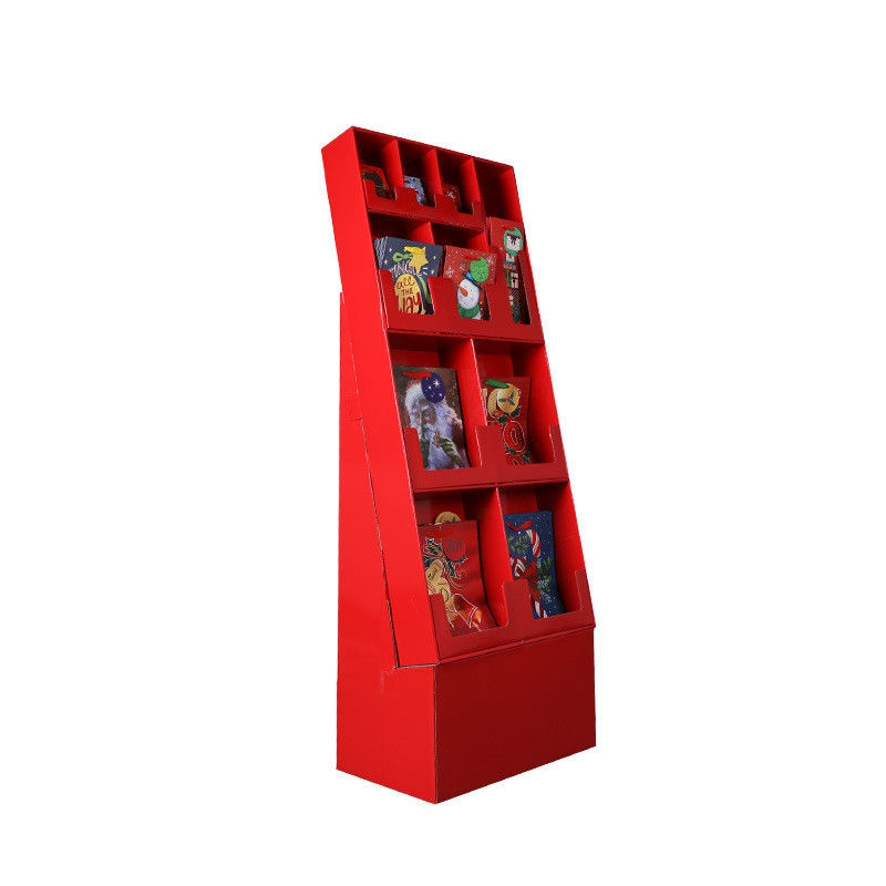 Golf Kleinhandels de Compensatiedruk Glanzend Matte Cardboard Store Display van de Kartonvertoning