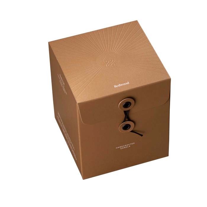 Het elegante Stijve de Oogjes van de Dooskleuren van de Kaars Kleinhandelsgift Verpakken