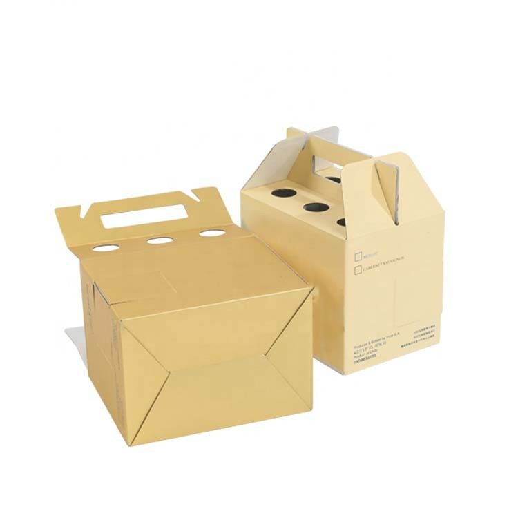 Van het de Voorraadvenster van het kartonpapier de Cakedoos met Blaarkarton