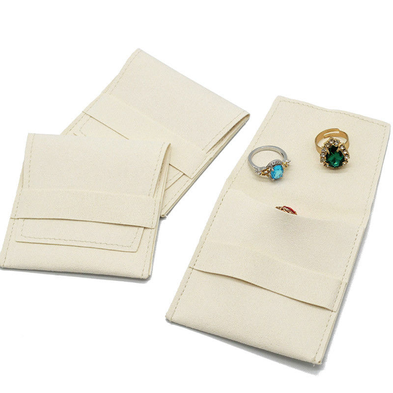Ring Earing Necknace Fabric Pouch-Douane Kleurrijk Fluweel Microfiber