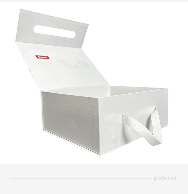 Witte cadeaubon Persoonlijke kleurendruk Rigid voor essentiële oliën 3 verpakkingen Verpakking