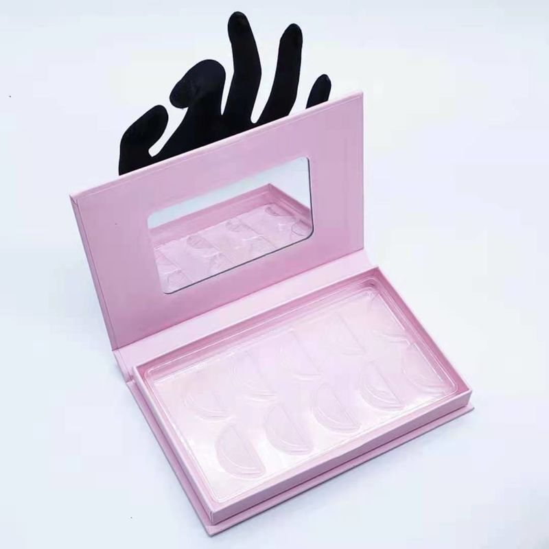 Custom Rigid Magnetic Box Kleurenprinting voor verpakking van valse wimpers