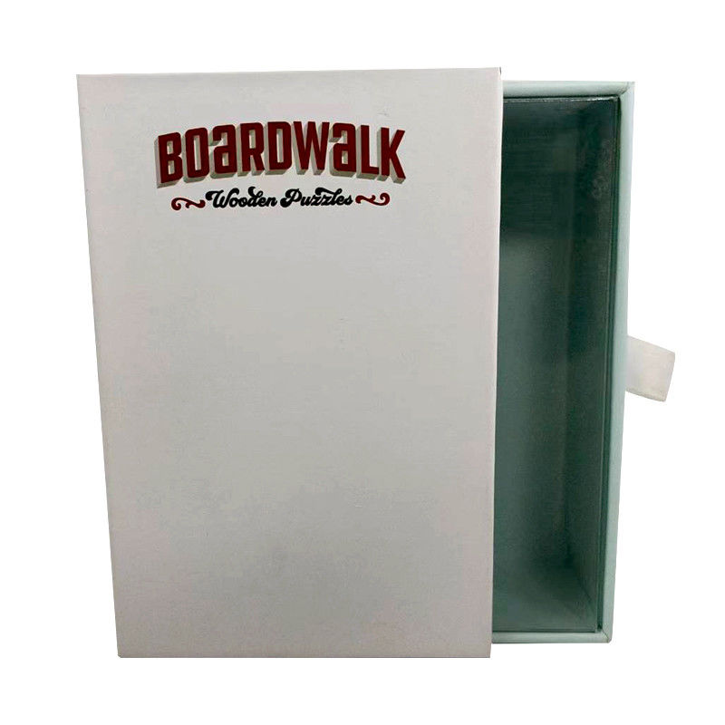 Creative Custom Printing Drawer Box Rigid Cardboard Packaging Klappbare draadloze oplader Schuifgeschenkdozen