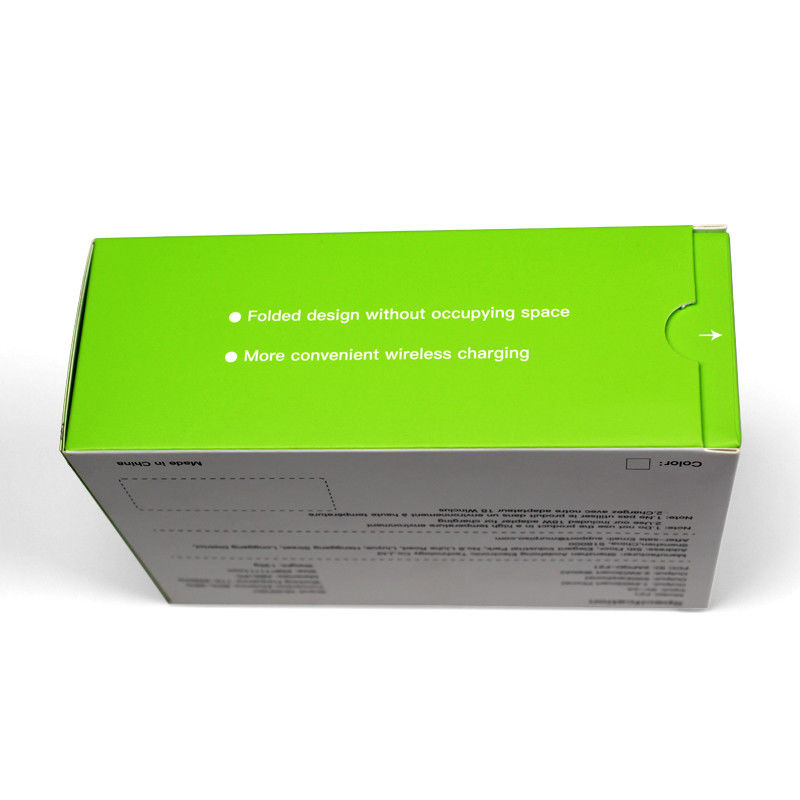 Creative Custom Printing Drawer Box Rigid Cardboard Packaging Klappbare draadloze oplader Schuifgeschenkdozen