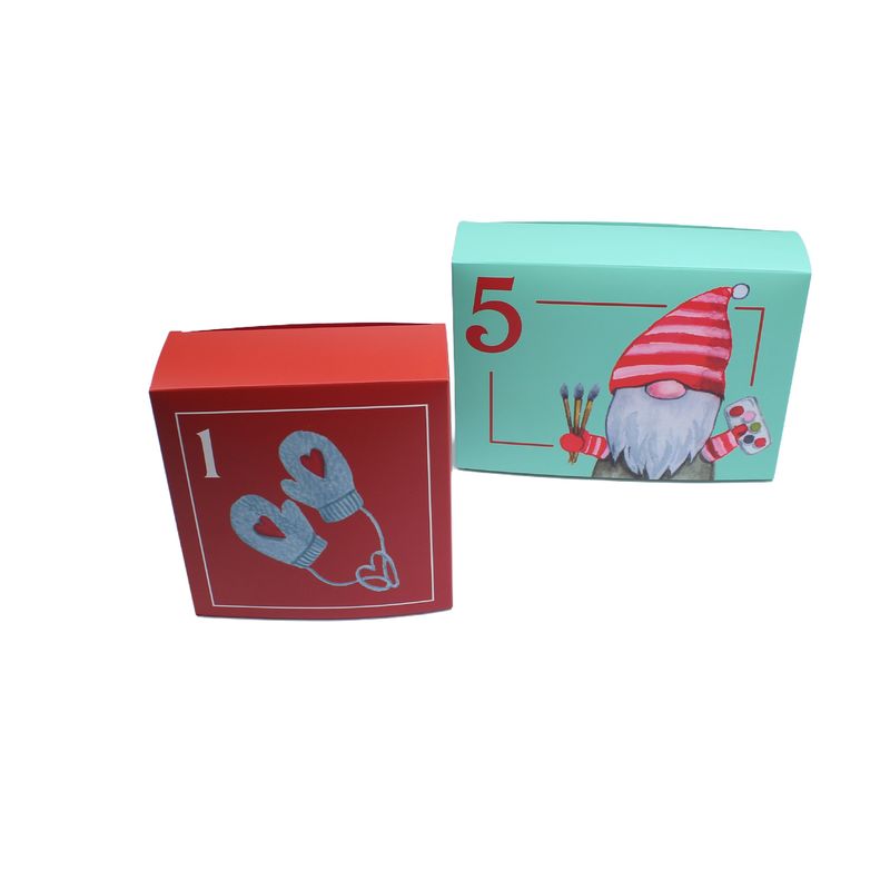 Custom Blind Box For Cosmetics gepersonaliseerde papieren doos
voor kerstkalenderdoos