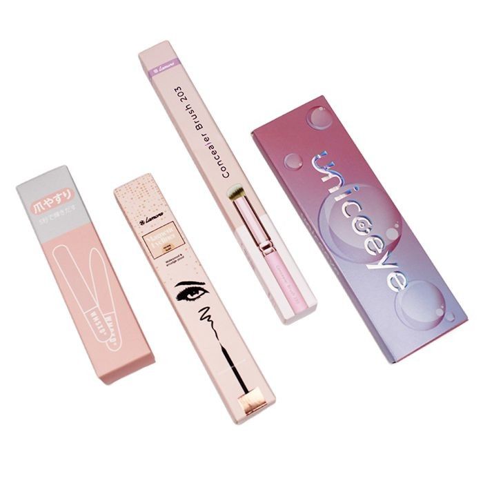 Custom Custom Eye Liner gekleurde contactlenzen dozen met maat logo