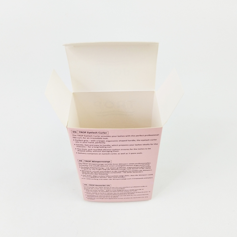 Oogvelkruller papieren verpakkingsdoos met aangepast ontwerp CMYK & PMS & Pantone kleur