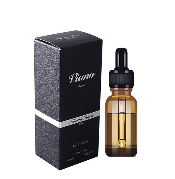 Op maat gemaakte bestelling Recycled Materials Parfums Gift Box met gecoate 1 zijde (C1S) Kunstpapier voor 30 ml 50 ml 10 ml fles