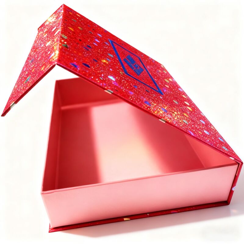 Op maat gemaakte magnetische cadeaubon met stijve structuur en embossing voor luxe verpakkingen