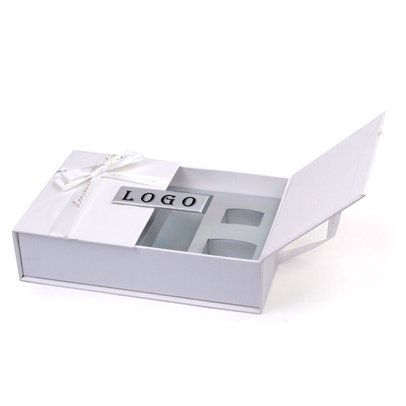 Custom Logo Fabriek Direct Luxe Twee Deuren Geopend Papier Stevige Kartonnen Geschenkdoos met Magnetische Sluiting