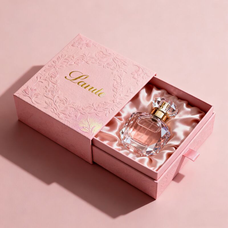 Modieuze Trend Aangepaste Geschenkdoos met Vierkleurendruk en UV-druk voor Luxe Cosmeticaverpakkingen