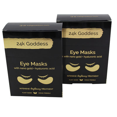 Op maat gemaakte verpakkingen voor oogmaskers met logo