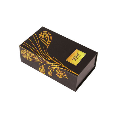 Luxe zwarte parfumverpakkingsdoos met karton