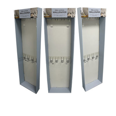 Aangepaste schermdoos Kartonnen scherm met metalen hanger haak