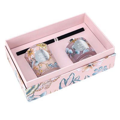 Het gedrukte Roze van de Dozenrecyled van de Luxekaars Verpakkende Karton Tray Insert