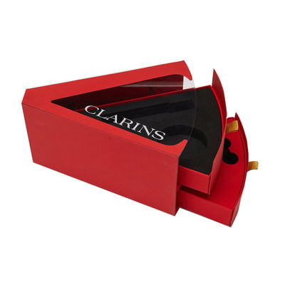 Het leuke Creatieve Pak van het de Dooskarton van de Driehoeksgift voor Juwelen Ring Storage