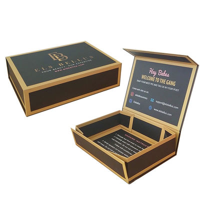 Gepersonaliseerde opvouwbare magnetische cadeaubon voor vochtinbrengende crème fles