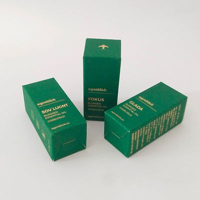 Eco-vriendelijke make-up verpakking doos van essentiële olie fles met custom design
