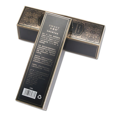 Retro Design Paper Gift Packaging Box Voor Essentie Olie Schoonheid Cosmetica Groothandel