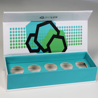 Op maat gemaakte magnetische geschenkdozen volkleurend drukken met schuimkarton