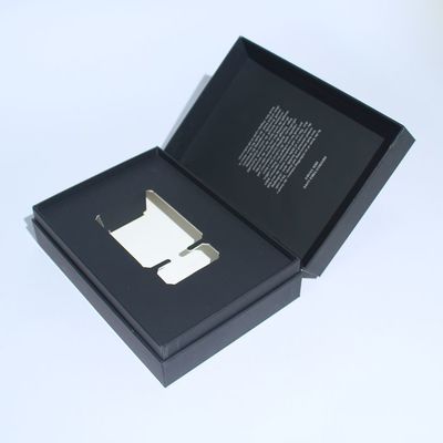 Wit en zwart parfum cadeaubon Kleine verpakkingsdozen geschikt voor huidverzorging met aangepast logo